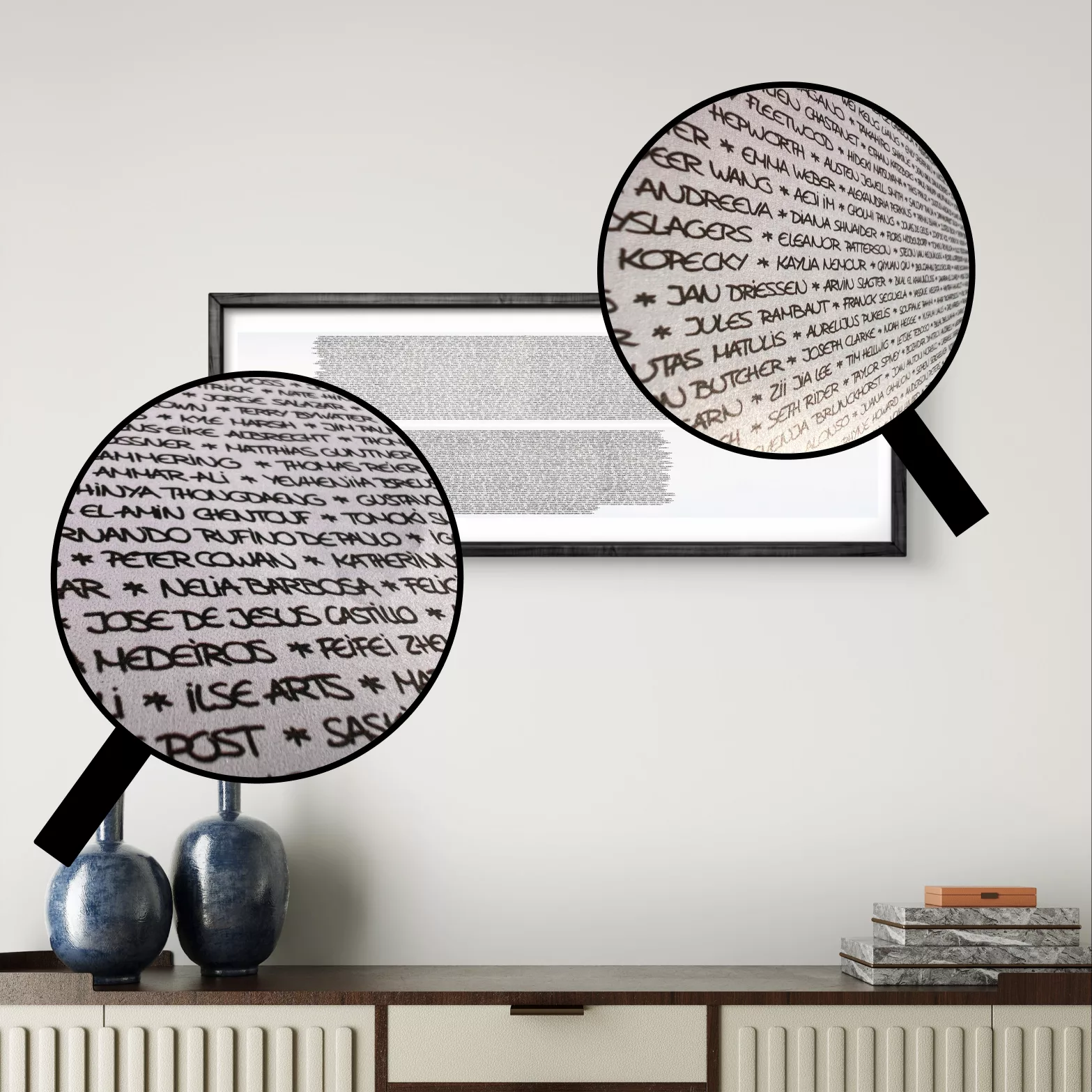 ZOOM - Tirage - Médaillés Paris 2024 , Jules Rambaut & Nélia Barbosa-95x33 cm